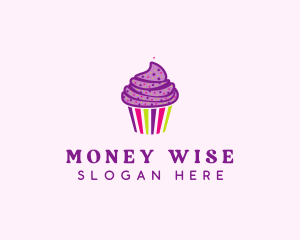 Sweet Cupcake Muffin  logo design