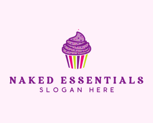 Sweet Cupcake Muffin  logo design