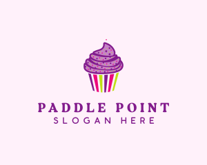 Sweet Cupcake Muffin  logo design