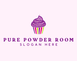 Sweet Cupcake Muffin  logo design