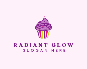 Sweet Cupcake Muffin  logo design