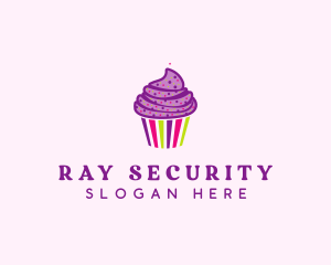 Sweet Cupcake Muffin  logo design