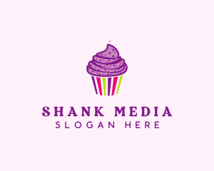 Sweet Cupcake Muffin  logo design