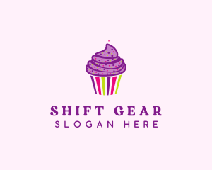 Sweet Cupcake Muffin  logo design