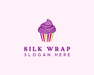 Sweet Cupcake Muffin  logo design