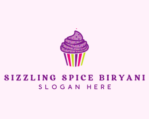 Sweet Cupcake Muffin  logo design