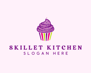 Sweet Cupcake Muffin  logo design