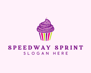 Sweet Cupcake Muffin  logo design