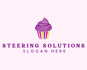 Sweet Cupcake Muffin  logo design