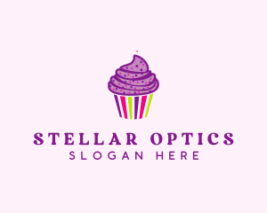 Sweet Cupcake Muffin  logo design