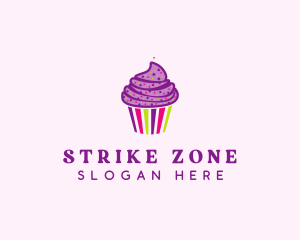 Sweet Cupcake Muffin  logo design