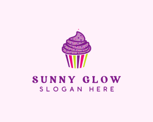 Sweet Cupcake Muffin  logo design