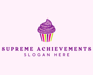 Sweet Cupcake Muffin  logo design