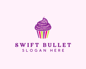 Sweet Cupcake Muffin  logo design