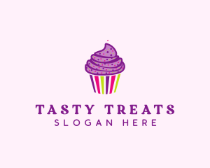 Sweet Cupcake Muffin  logo design