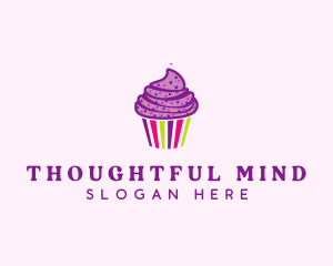 Sweet Cupcake Muffin  logo design