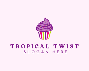 Sweet Cupcake Muffin  logo design