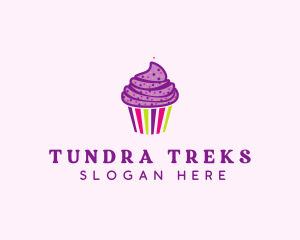 Sweet Cupcake Muffin  logo design