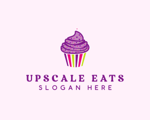 Sweet Cupcake Muffin  logo design