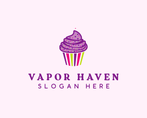 Sweet Cupcake Muffin  logo design