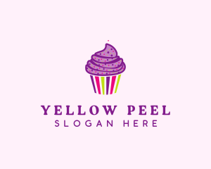 Sweet Cupcake Muffin  logo design