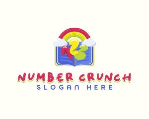 Kindergarten Math Learning logo design