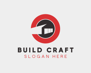  Industrial Building Construction logo design