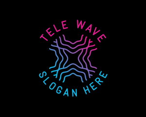 Tech Waves Company logo design