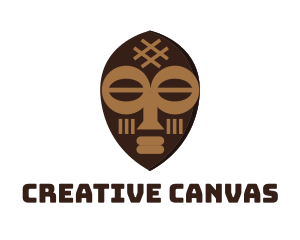 Tribal Art Mask logo