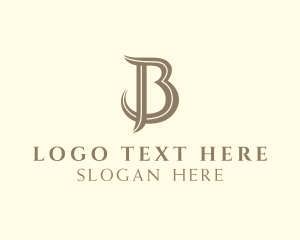 Script Marketing Business logo