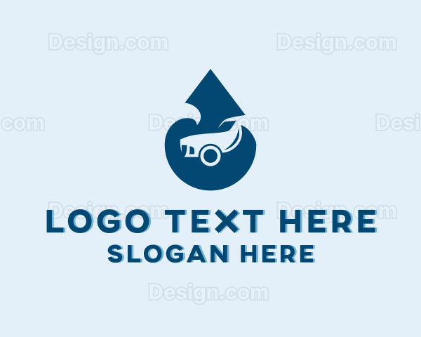 Auto Vehicle Car Wash Logo