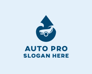Auto Vehicle Car Wash logo design
