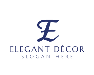 Simple Elegant Cursive logo design