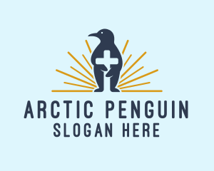 Penguin Christian Cross logo