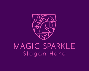 Magical Unicorn Shield logo