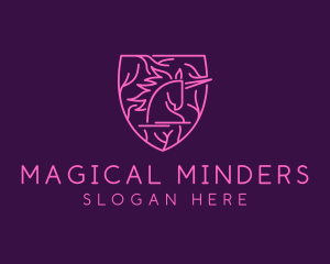 Magical Unicorn Myth logo design