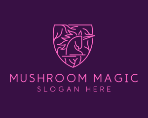 Magical Unicorn Myth logo design