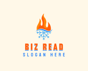 Fire Snow Thermal  logo design