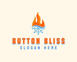 Fire Snow Thermal  logo design