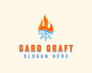 Fire Snow Thermal  logo design