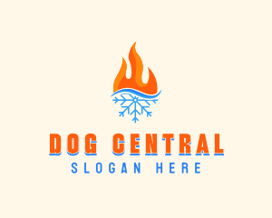 Fire Snow Thermal  logo design