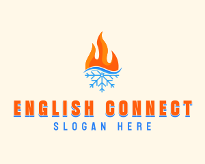 Fire Snow Thermal  logo design