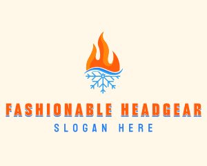 Fire Snow Thermal  logo design