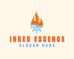 Fire Snow Thermal  logo design