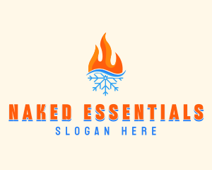 Fire Snow Thermal  logo design