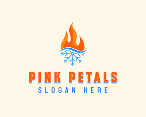 Fire Snow Thermal  logo design