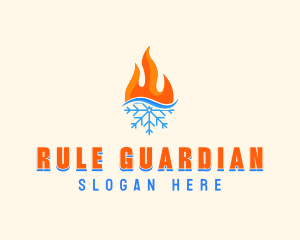 Fire Snow Thermal  logo design