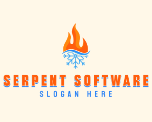 Fire Snow Thermal  logo design