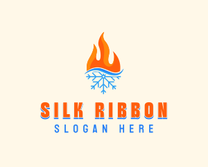 Fire Snow Thermal  logo design