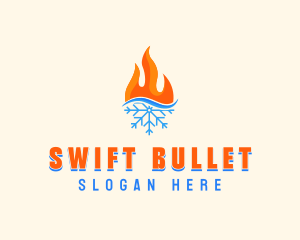 Fire Snow Thermal  logo design